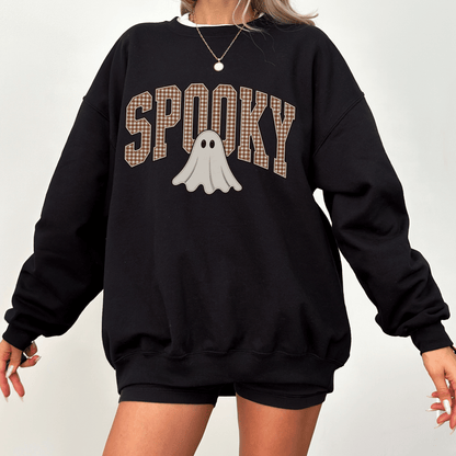 Spooky Season Oversized Crewneck 👻🤎