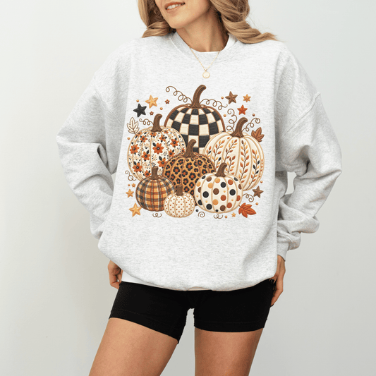 Pumpkin Patch Vintage Crewneck Sweatshirt
