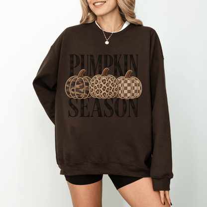 Pumpkin Season Fall Crewneck Sweatshirt