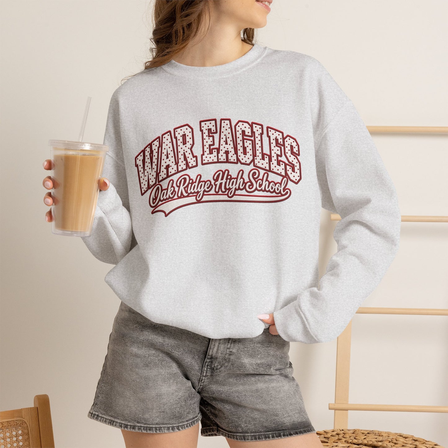 CUSTOM Mascot & School Sweatshirt